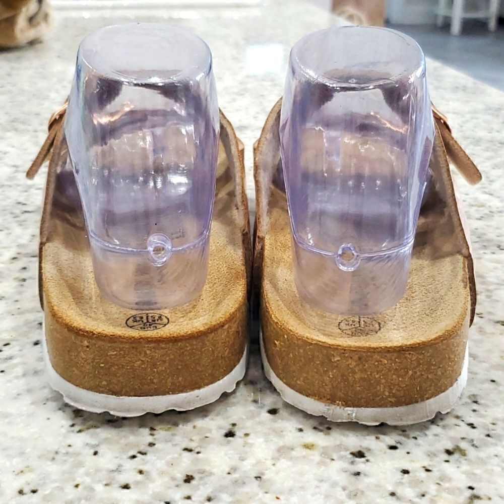Natural Walk leather sandals by esmara, size 8.5 - Picture 4 of 8